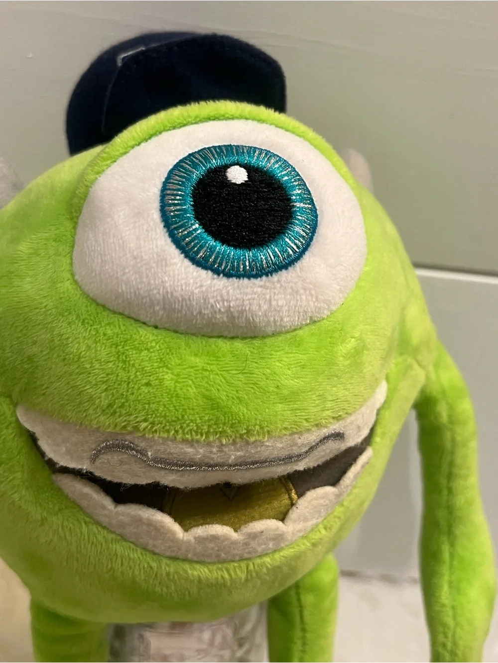 Monsters University Mike Wazowski Disney Pixar Plush - Green stuffed animal